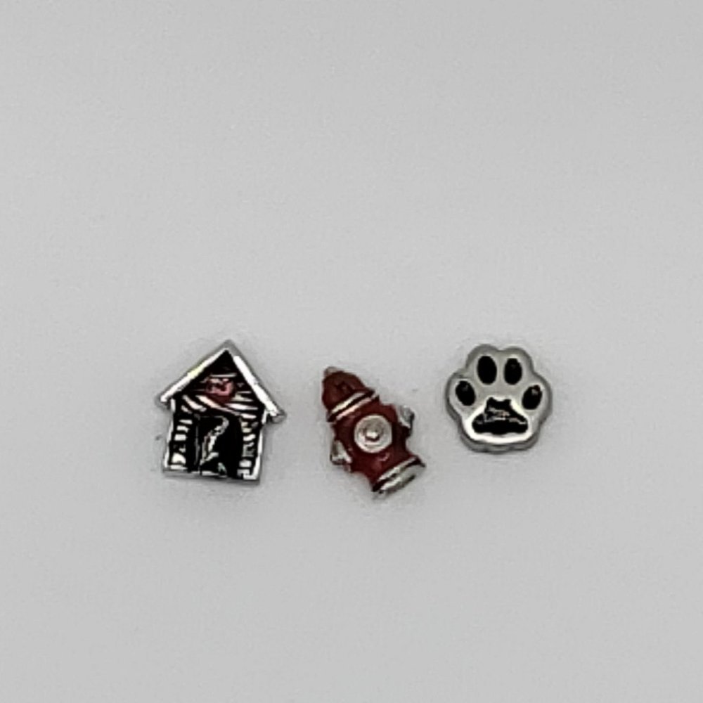 Origami Owl Dog Charm Set
